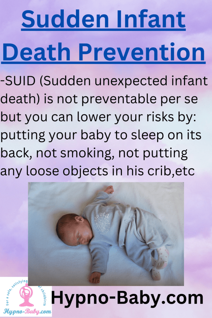 sudden infant death prevention