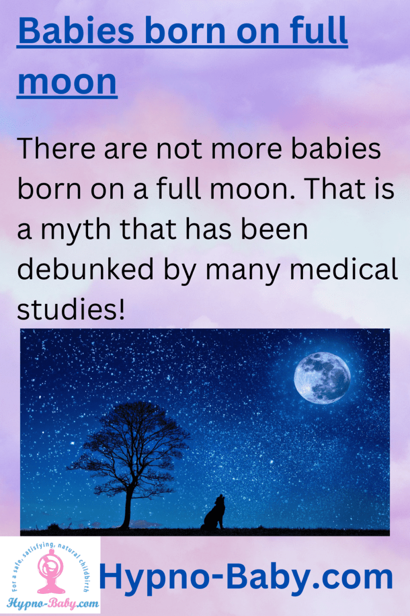 babies born on full moon