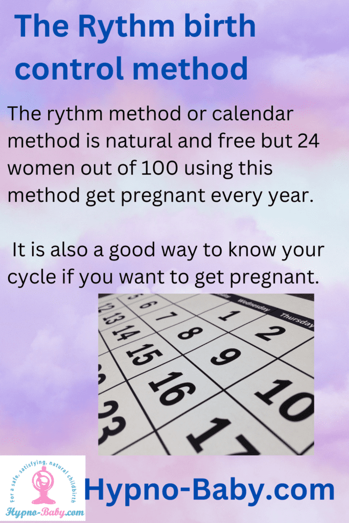 teh rythm brith control calendar method